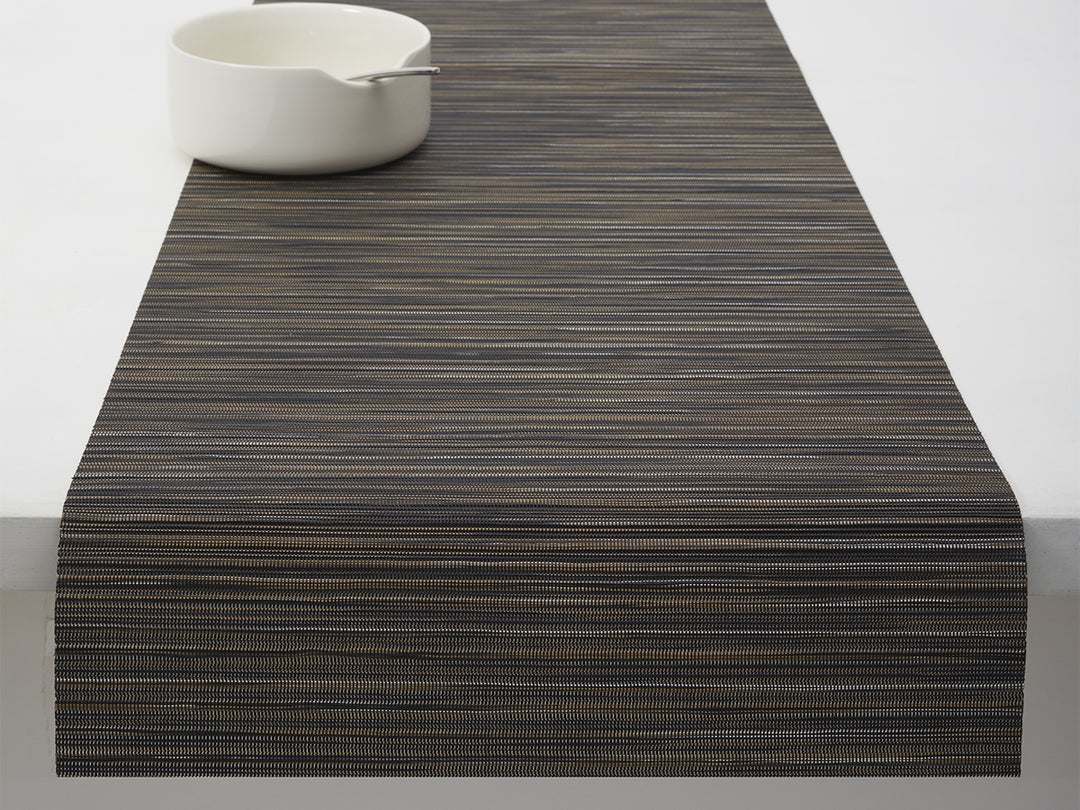 Chilewich Rib Weave Table Runner (Tiger Eye)