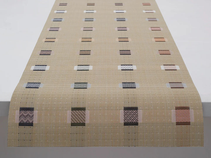 Chilewich Sampler Table Runner (Wheat)