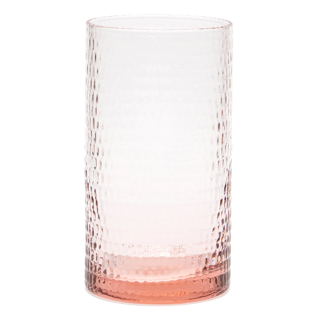 Duncan Pink Highball Glasses Set/6