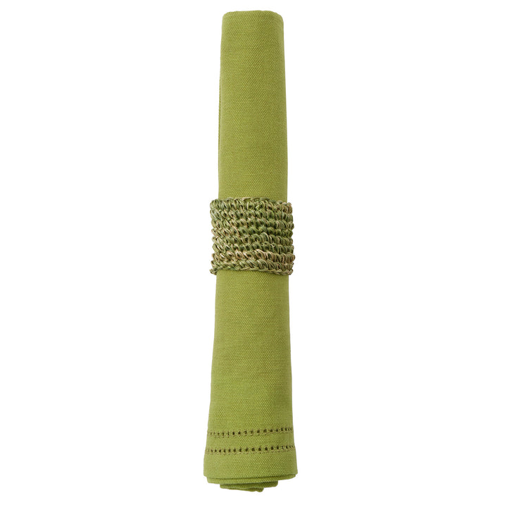 Emmy Green Crochet Napkin Rings Set Of 4