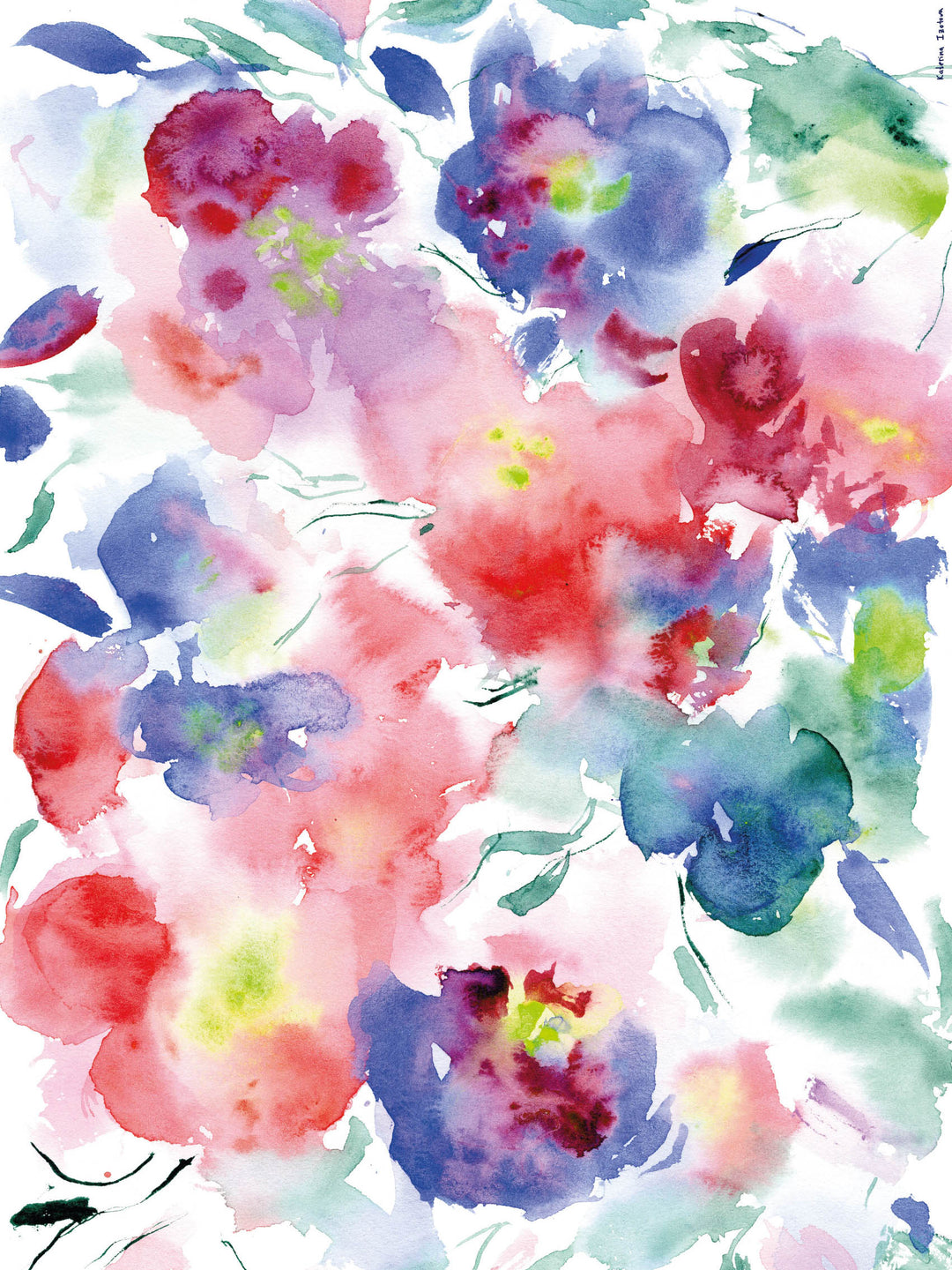 Adama Vinyl Floor Mats/Rugs (Blooming Bouquet)