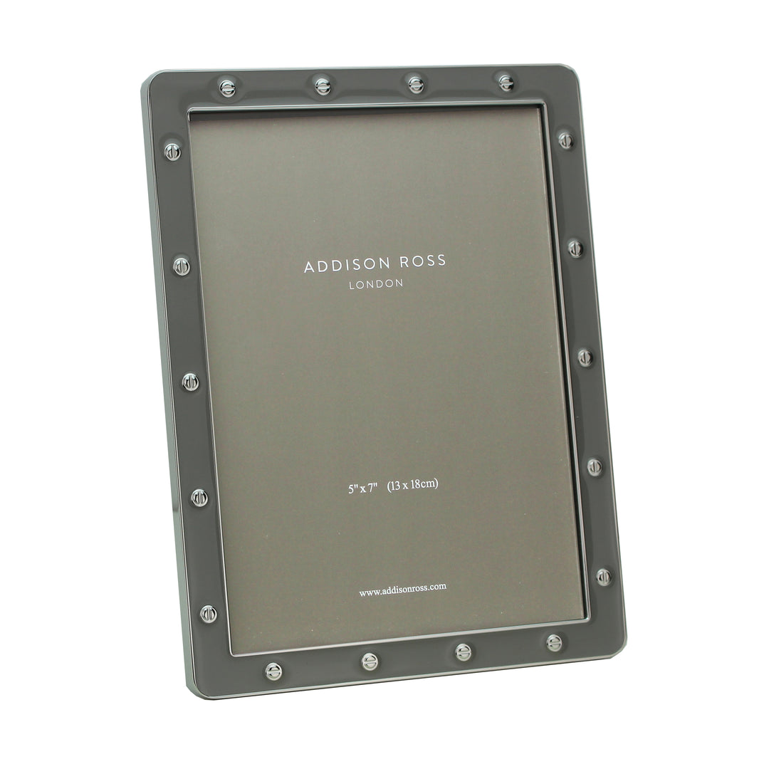 Addison Ross Chiffon Enamel & Silver Locket Picture Frame (5x7)