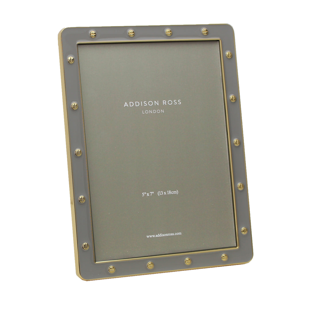 Addison Ross Chiffon Enamel & Gold Locket Picture Frame (5x7)