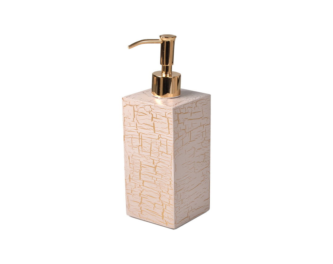 Mike + Ally Foret Taupe/Gold Bathroom Accessories