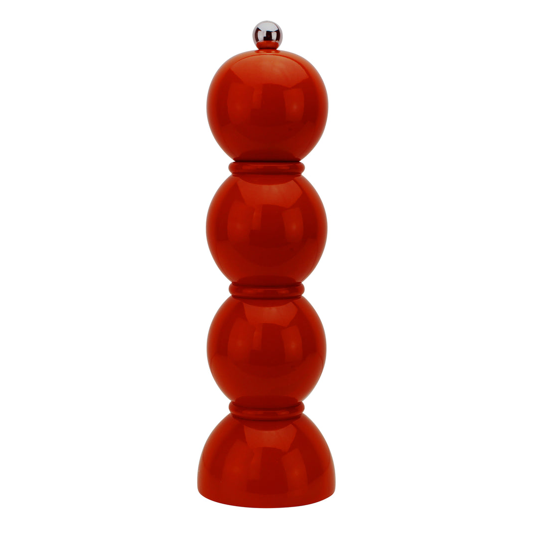 Addison Ross Lacquer Bobbin Salt/Pepper Mill Grinder (Red)