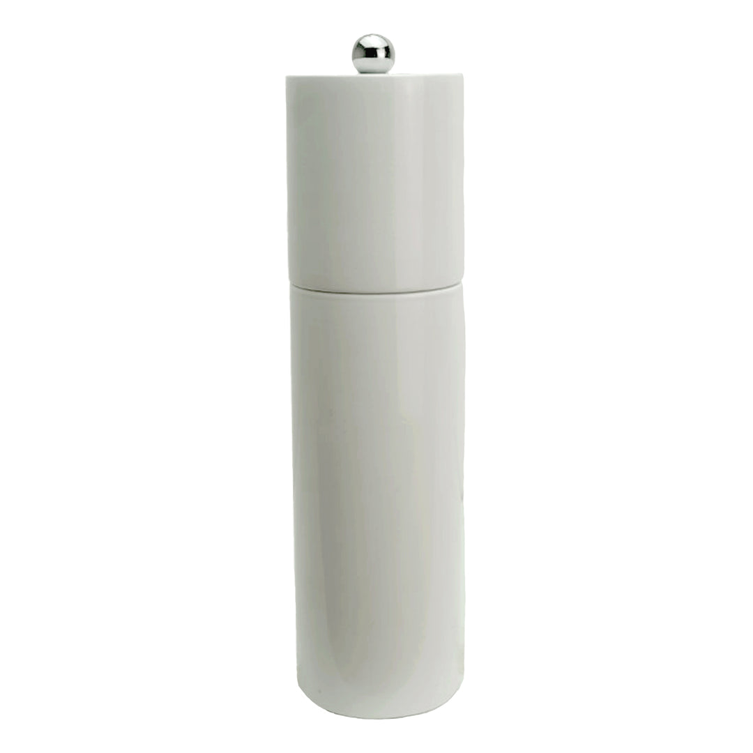 Addison Ross Lacquer Round Column Salt/Pepper Mill Grinder (White)