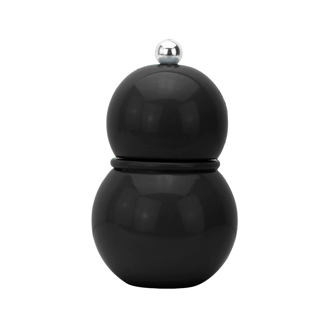 Addison Ross Lacquer Chubbie Salt & Pepper Grinder (Black)