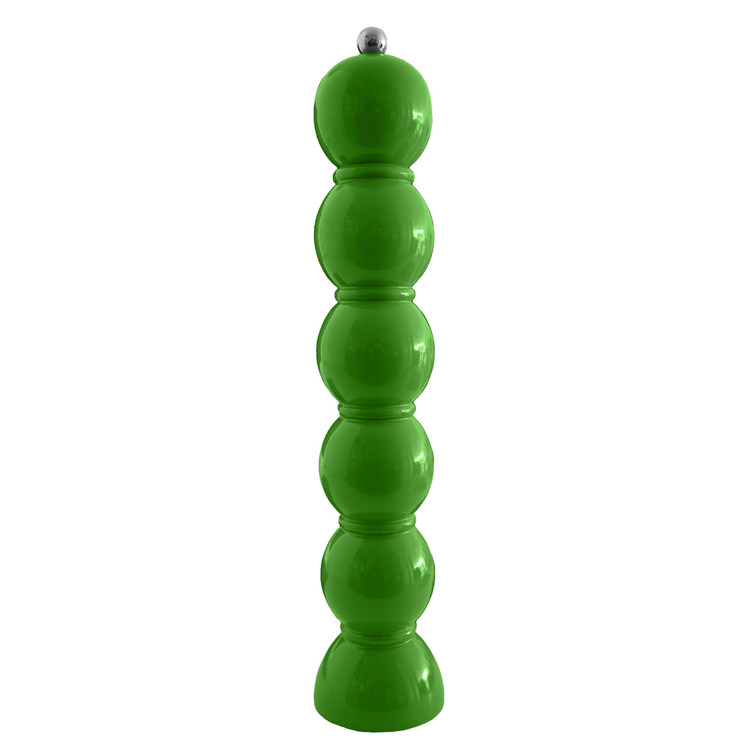 Addison Ross Lacquer Grande Salt & Pepper Grinder (Green Leaf)