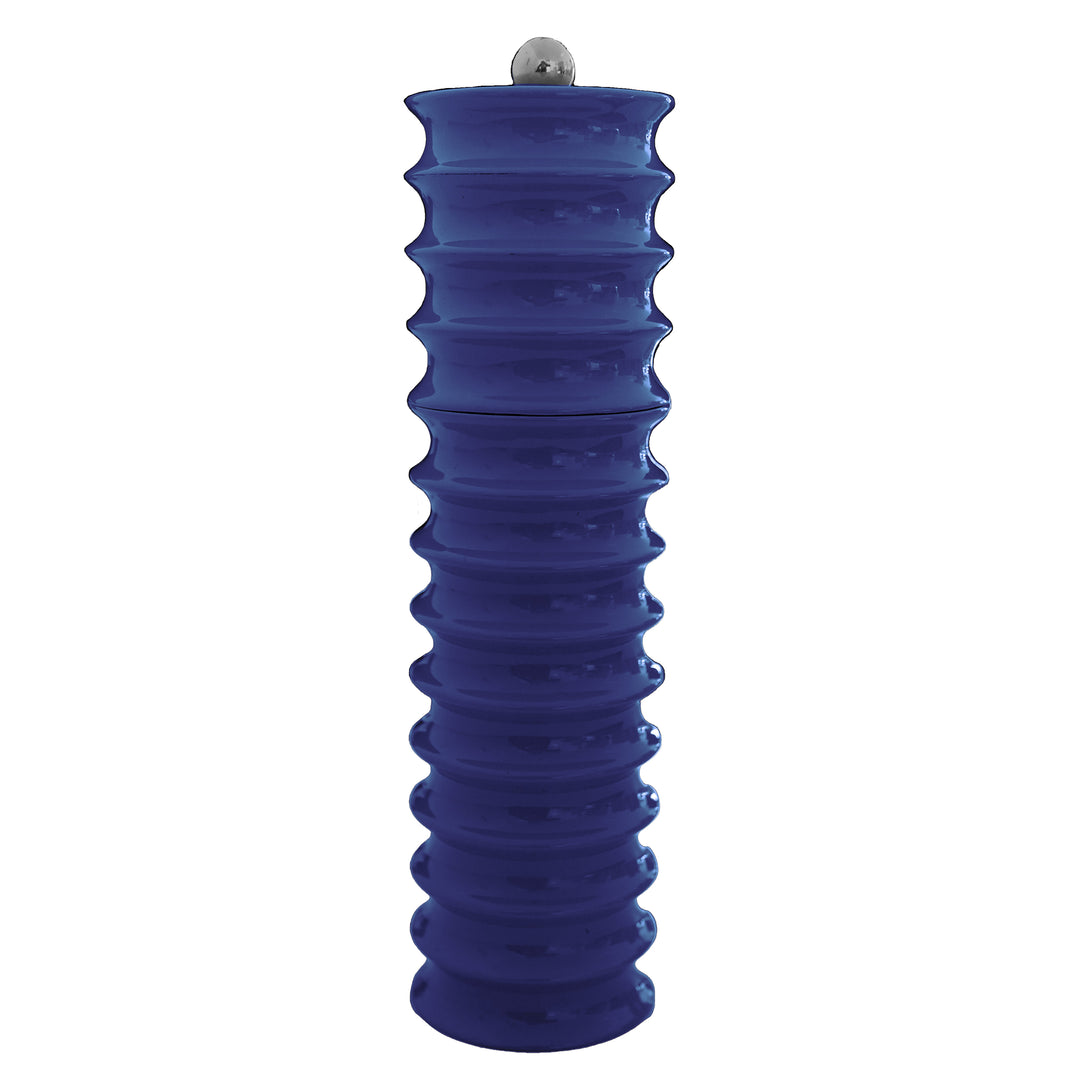 Addison Ross Lacquer Twister Salt & Pepper Grinder (Navy Blue)