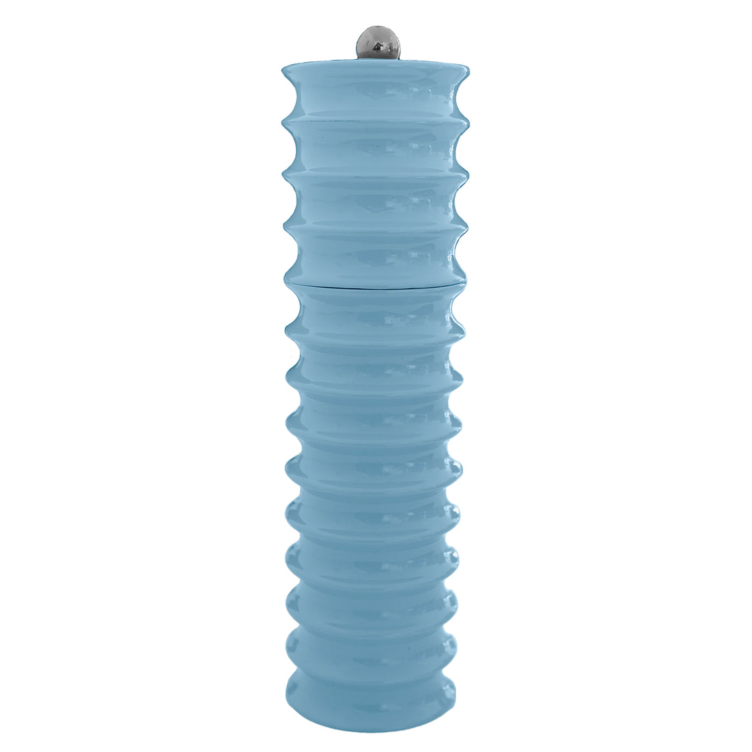 Addison Ross Lacquer Twister Salt & Pepper Grinder (Periwinkle Blue)