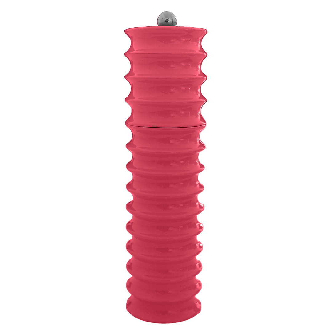 Addison Ross Lacquer Twister Salt & Pepper Grinder (Watermelon Pink)