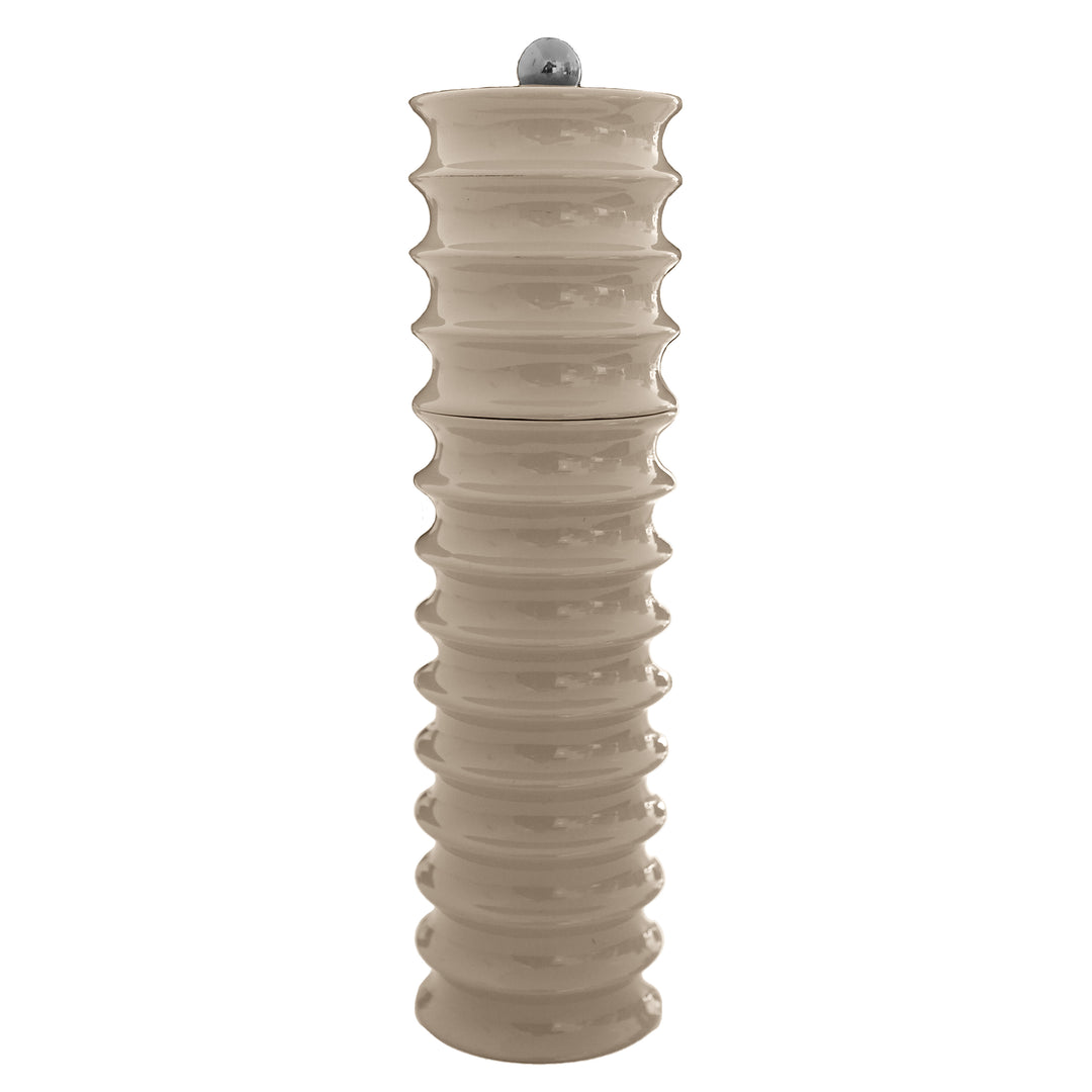 Addison Ross Lacquer Twister Salt & Pepper Grinder (Cappuccino)
