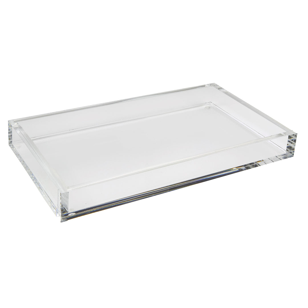 Tizo Design Clear Lucite Tray 12x8