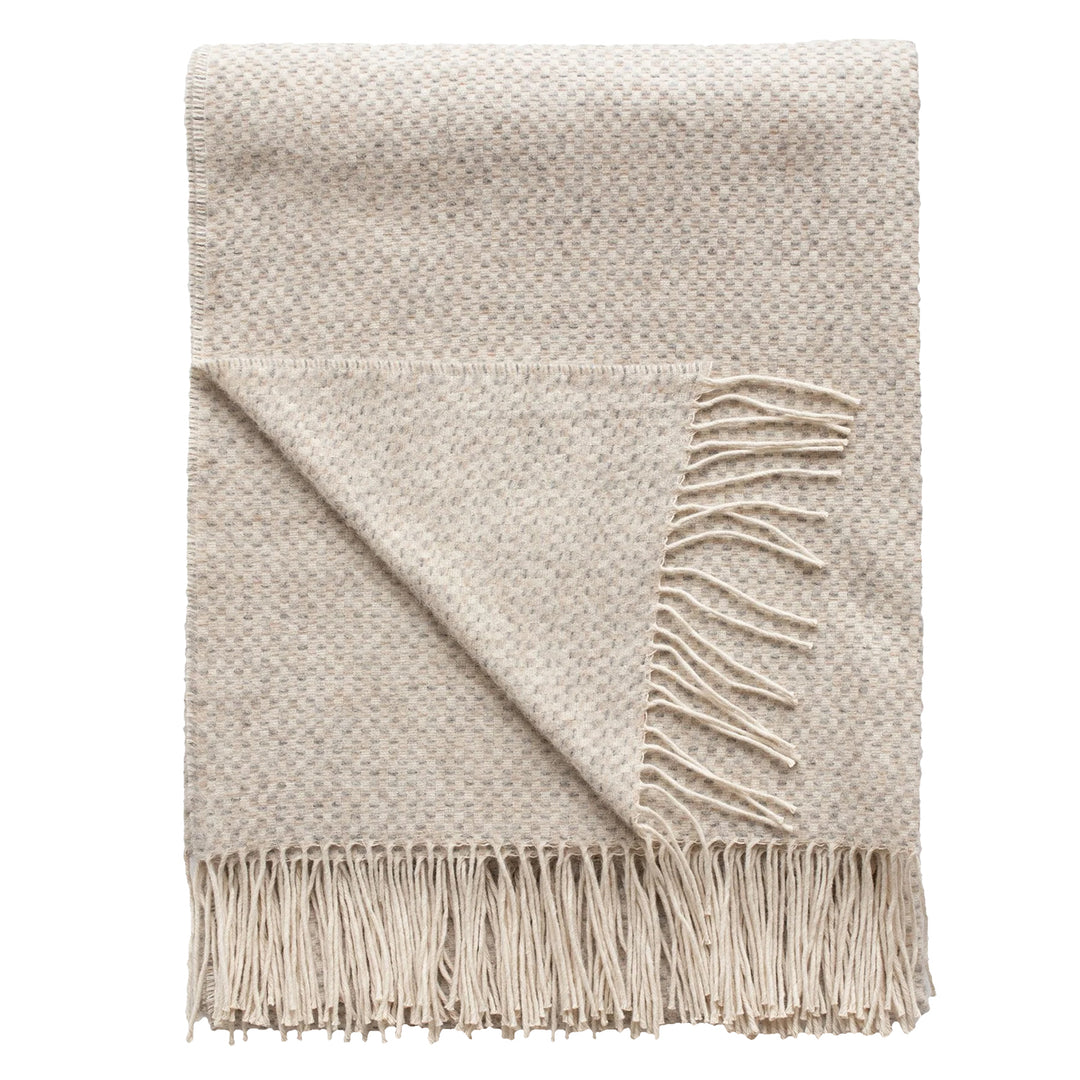 Bradford Alpaca Wool Throw (Natural)
