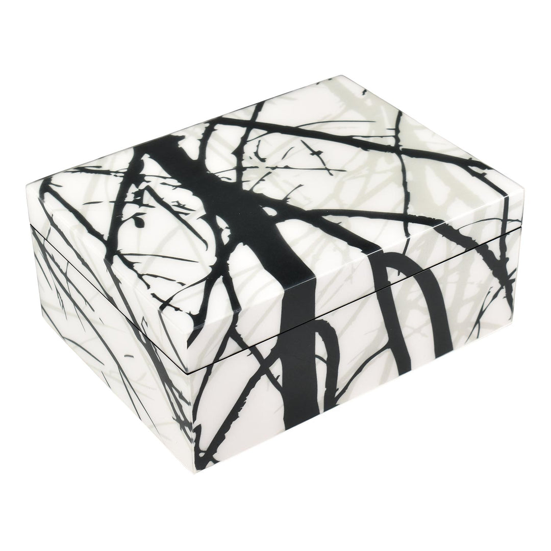 Lacquer Medium Box (Naked Trees)