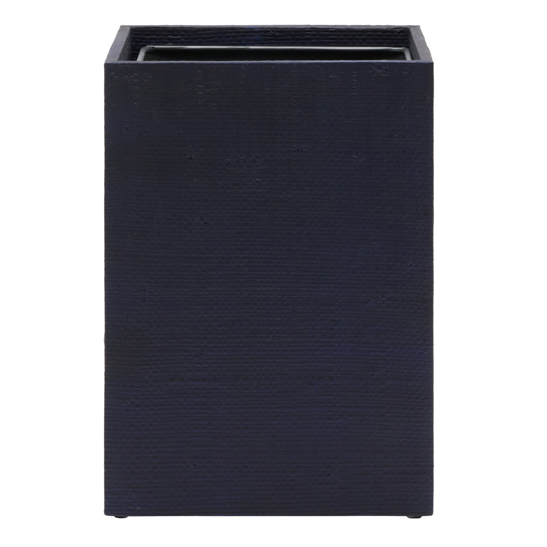 Ghent Bagor Grass Square Waste Basket (Navy)