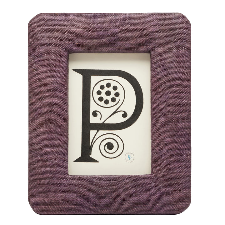 Halle Silken Abaca Picture Frames (Purple)