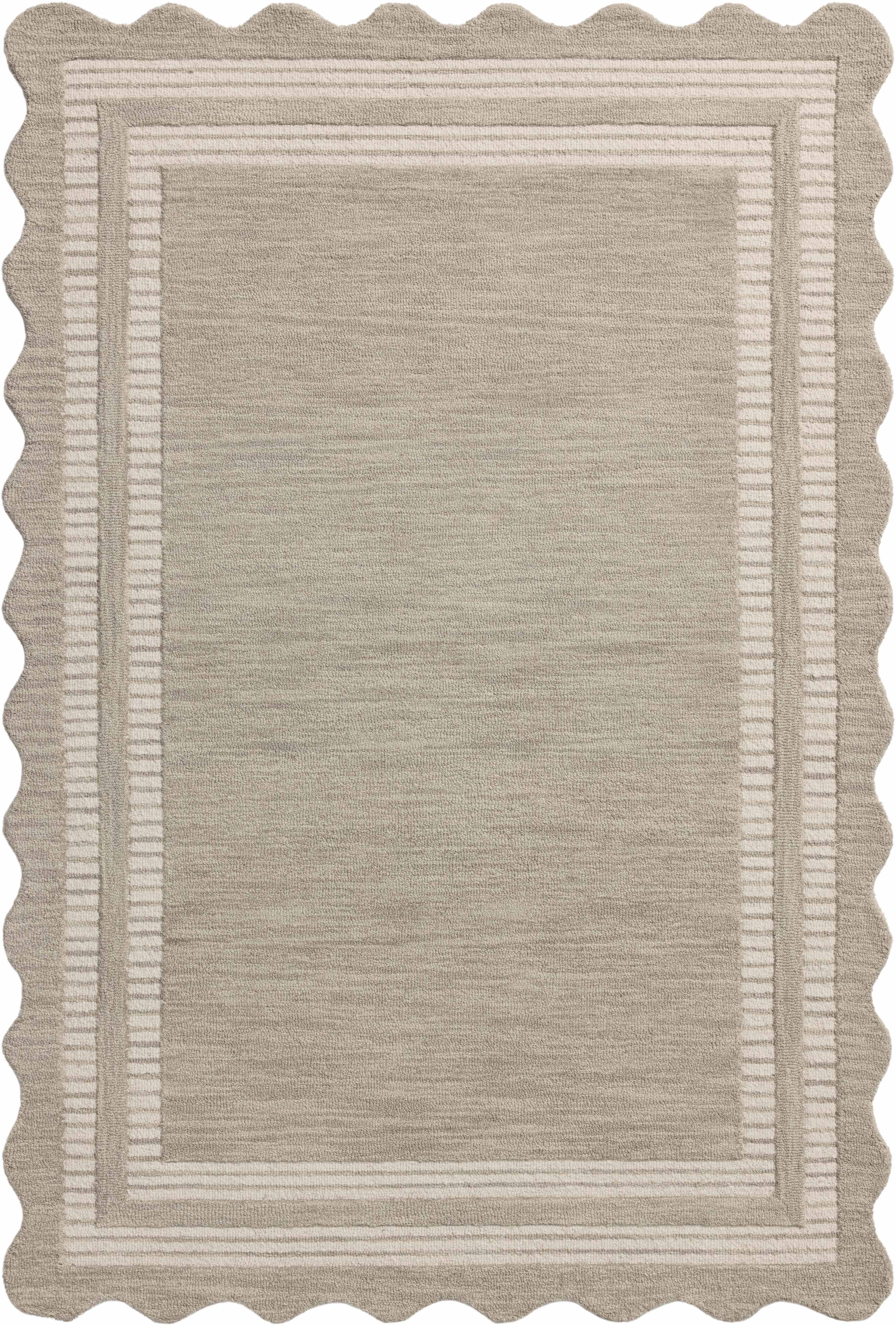 Chris Loves Julia x Loloi Scottie Fog / Ivory Accent Rug (SCO-01