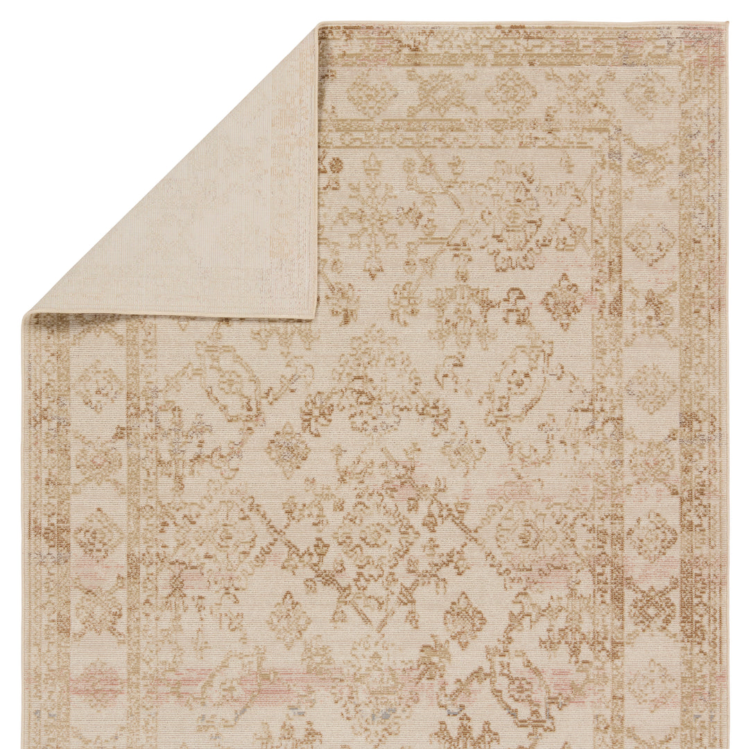 Vibe by Jaipur Living Salerno Indoor/Outdoor Medallion Gold/ Ivory Area Rug (SWOON - SWO23)