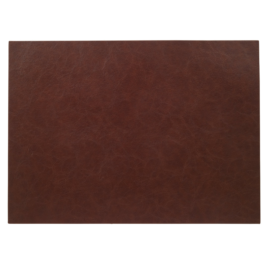 Bodrum Tanner Rectangle Vinyl Placemats (Brown) Set/4