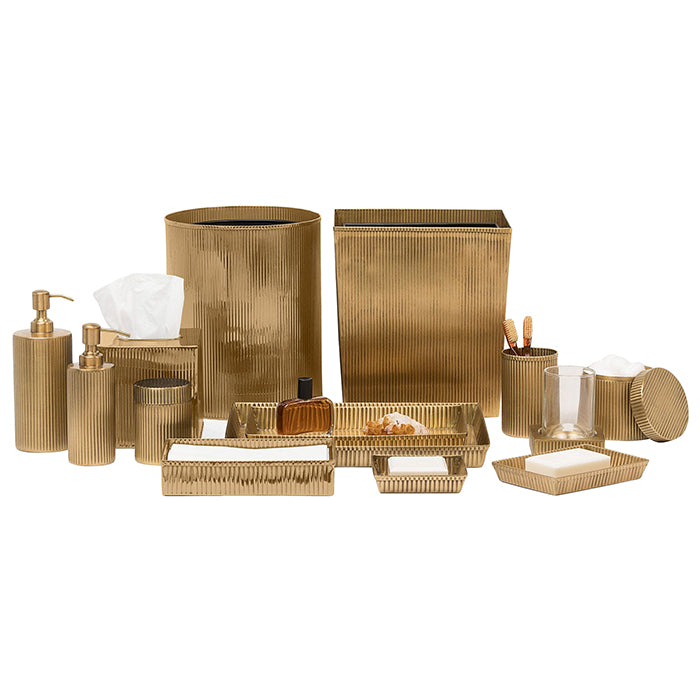 Redon Antique Brass Bathroom Accessories  Brass bathroom accessories,  Antique brass bathroom, Bathroom accessories