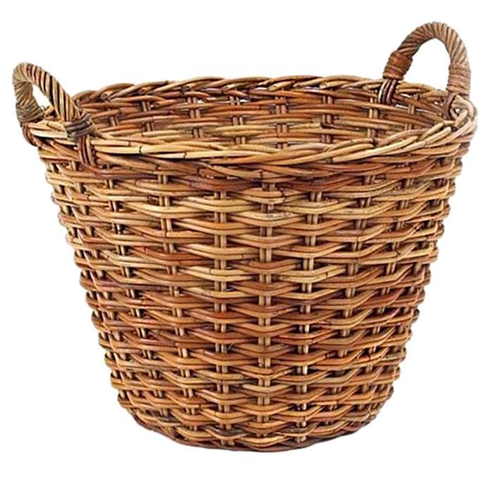 French Country Produce Rattan Basket