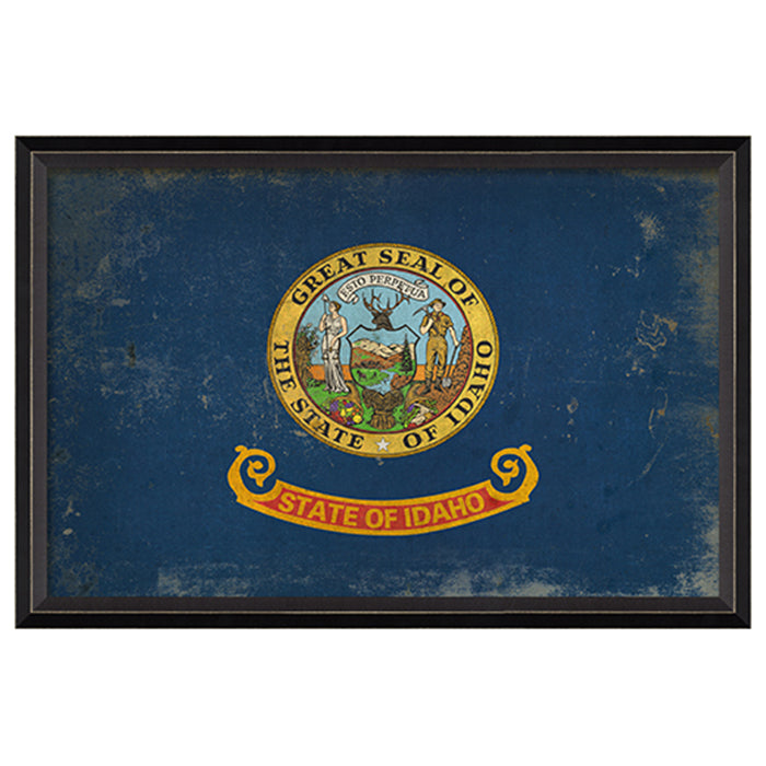 State Flag Framed Print (Idaho)