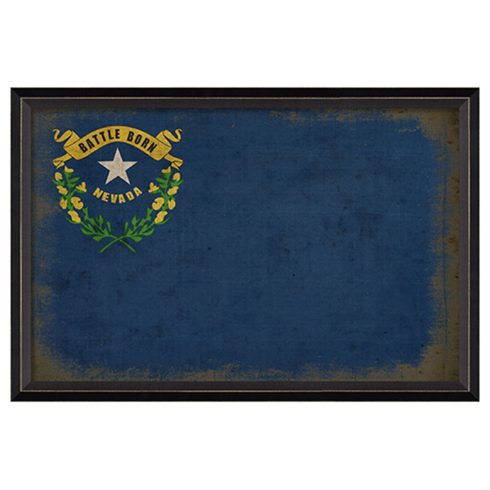 State Flag Framed Print (Nevada)