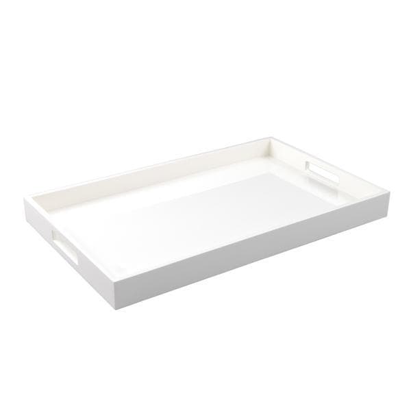 White Lacquer Tray