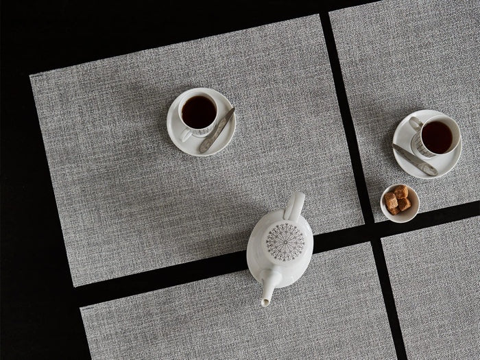 Chilewich Boucle Rectangle Place Mats Set/4 (Moon)