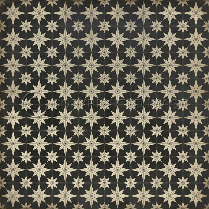 Vintage Vinyl Floorcloth Rug (Pattern 20 Vesper)