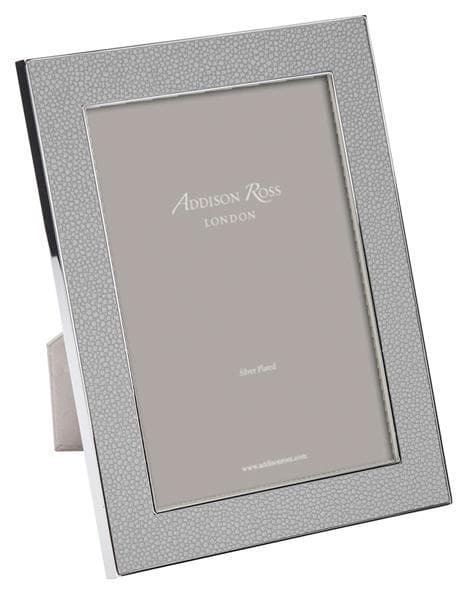 Addison Ross Shagreen Grey Picture Frame