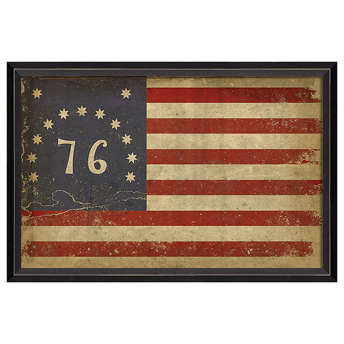 Bennington Flag Framed Print 17" x 25"