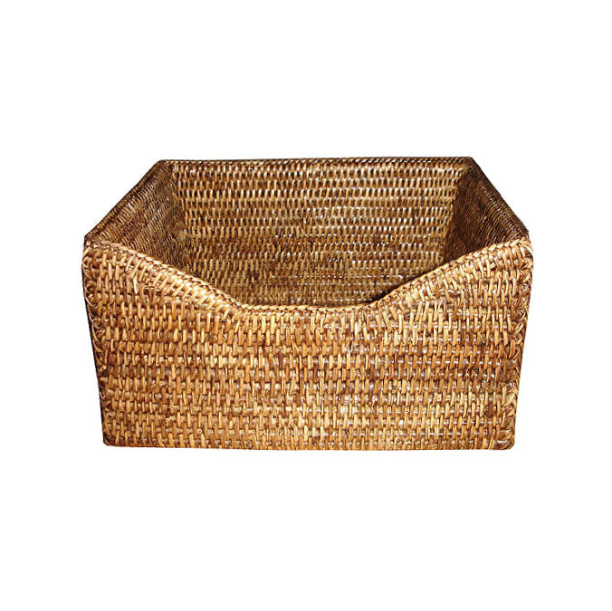 Rattan Small File Holder Basket