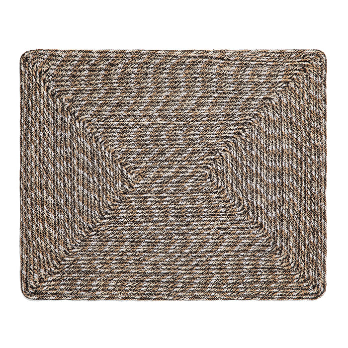 Atticus Jute Espresso Placemat Set/4 (Rectangle)