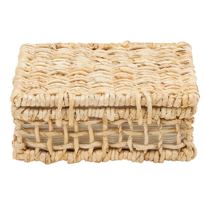 Ericson Bleached Banana Bark Luncheon Napkin Holder