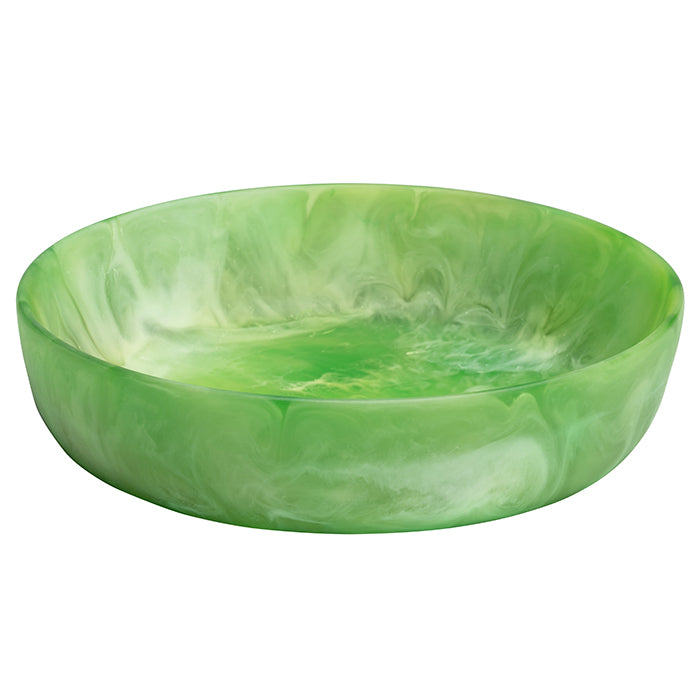 Hugo Swirled Large Serving Bowl (Green)
