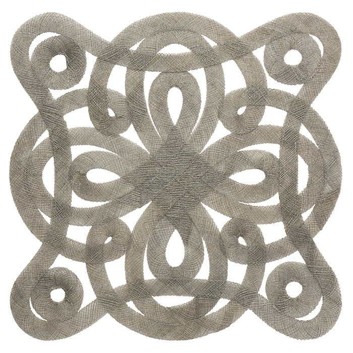 Freda Square Placemats Set of 4 (Gray)