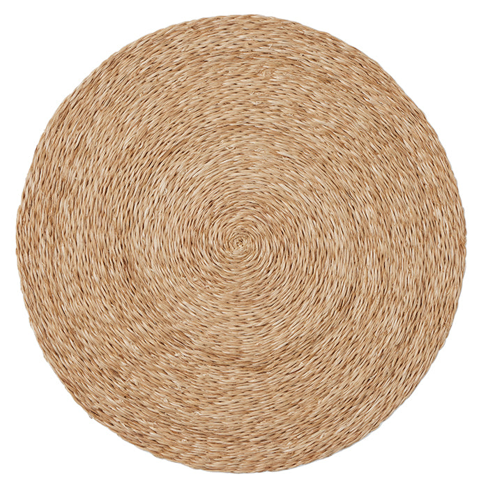 Jordan Natural Twisted Abaca Placemats Set/4 (Round)