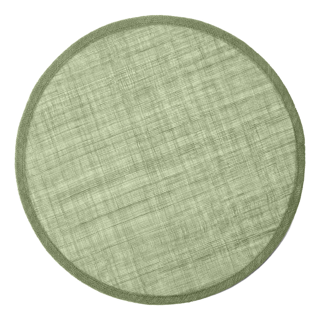 June Green Quartz Placemats Set Of 4 (Round)