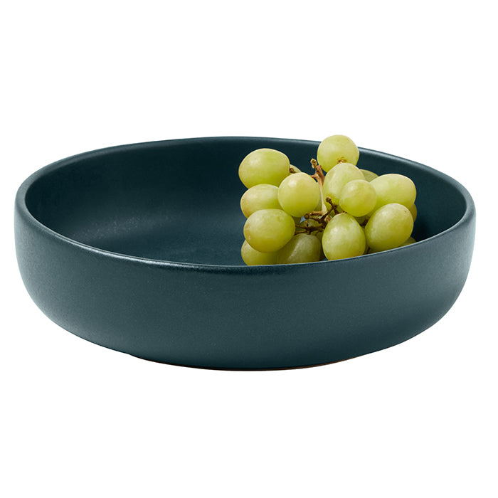 Marcus Midnight Teal Deep Serving Bowl (Small)