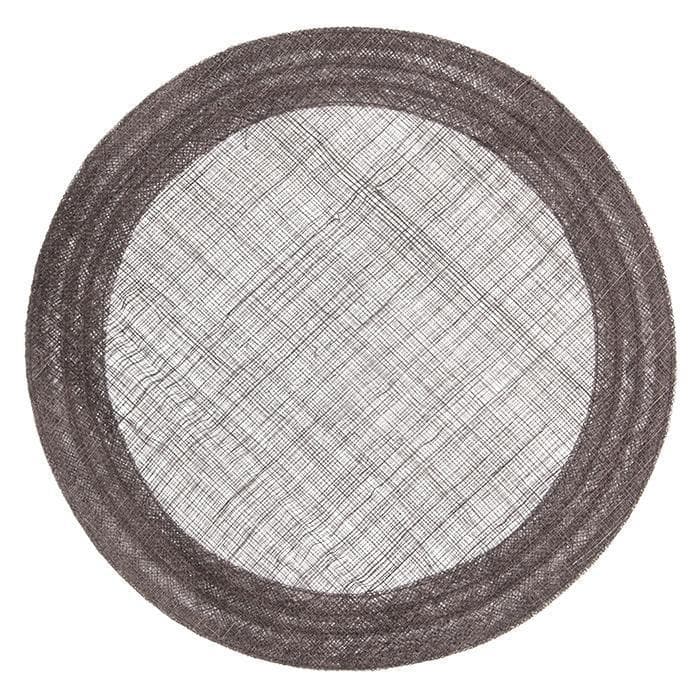 Naiya Dark Brown Abaca Placemats Set/4