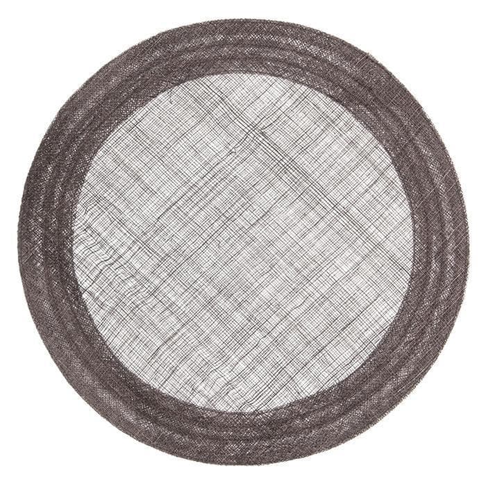 Naiya Dark Brown Abaca Placemats Set/4