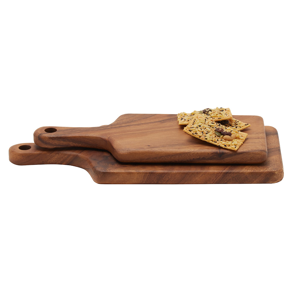Paola Natural Acacia Serving Boards Set/2
