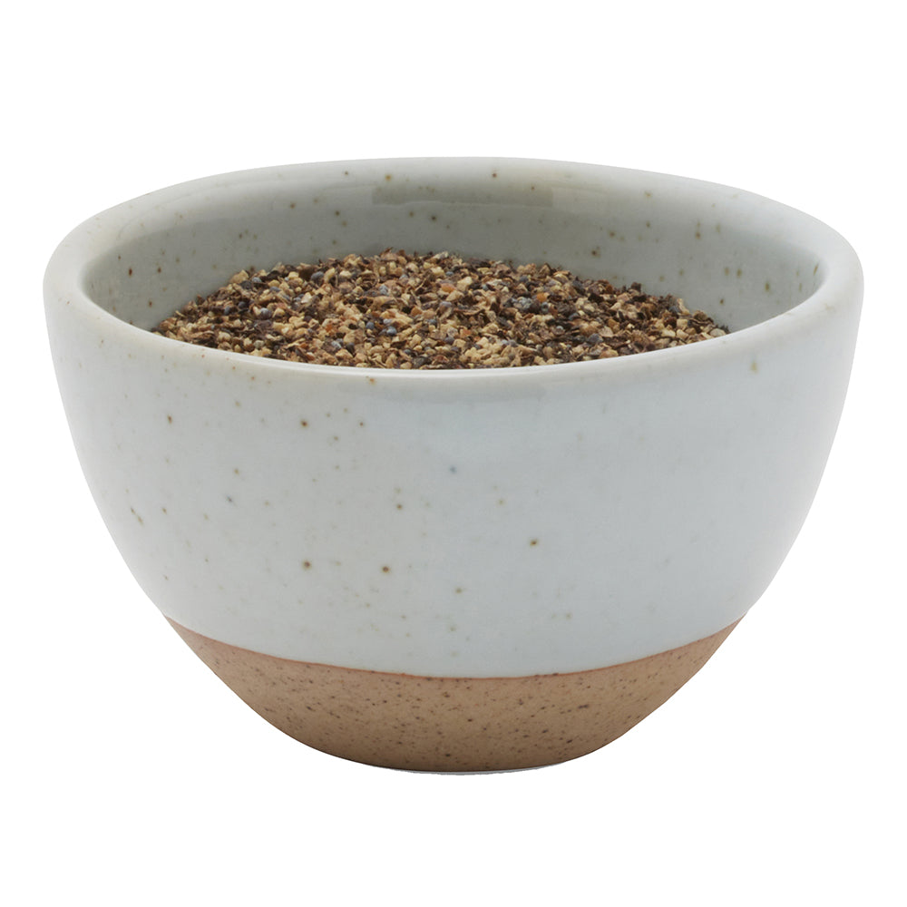 Rivka White Salt Glaze Stoneware Pinch Bowl Set/3
