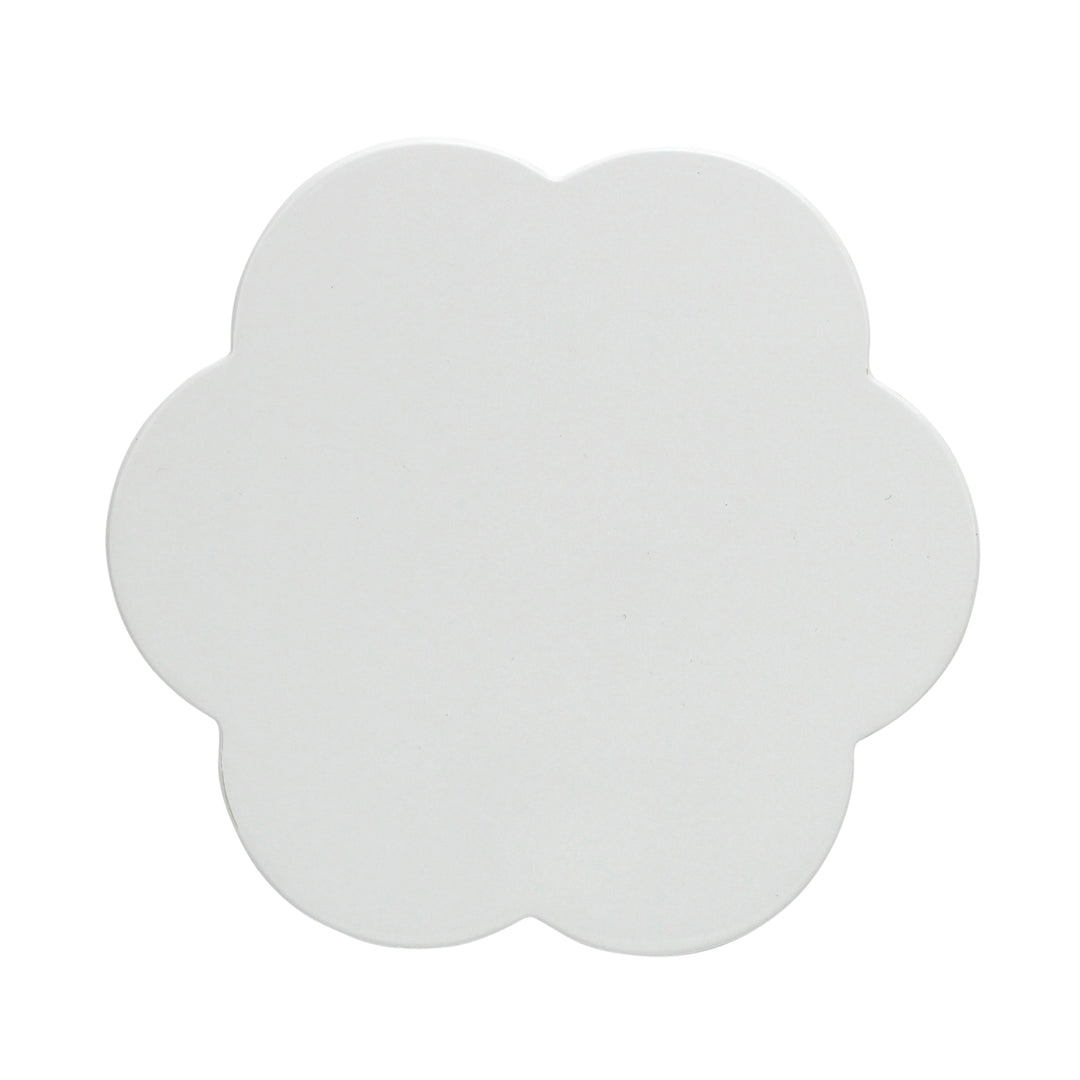 Addison Ross White Scalloped Coasters Set of 4