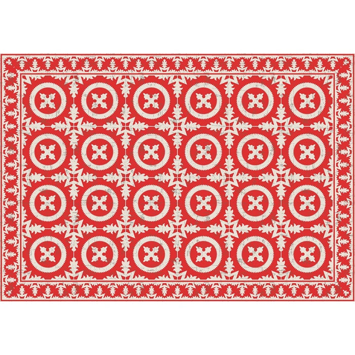 Adama Vinyl Rectangle Placemats Set/4 (Crusto_R)