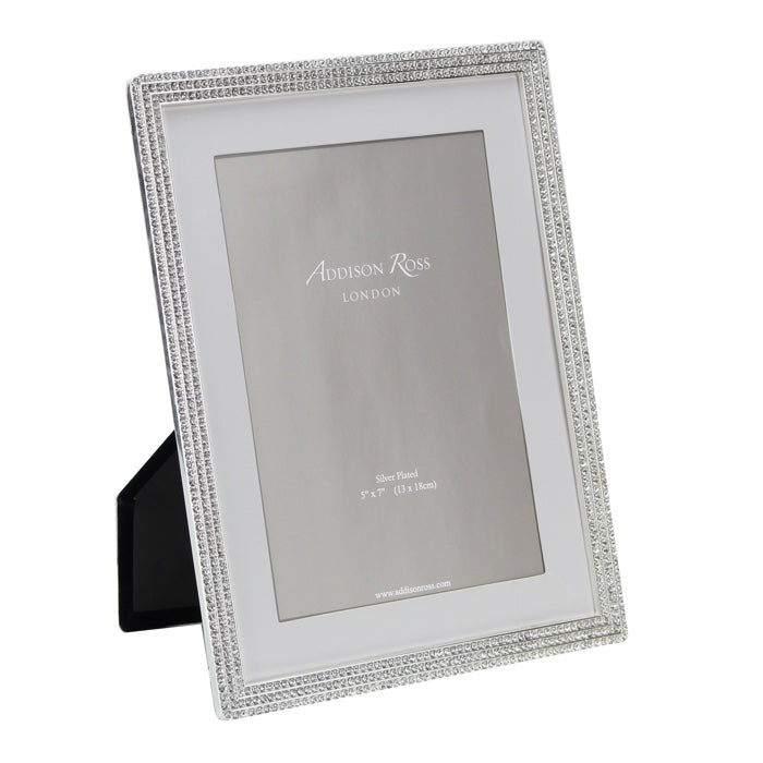 Addison Ross Silver Beatrice Diamante Frame (5x7)