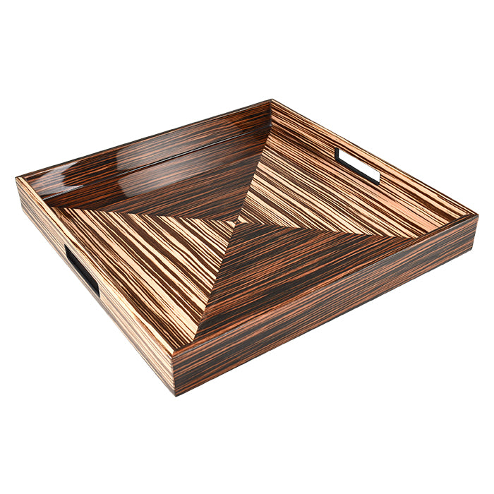 Lacquer Square Tray (Metro)