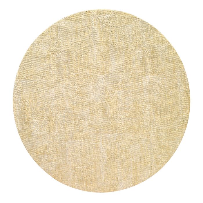 Luster Round Vinyl Placemats (Gold) Set/4